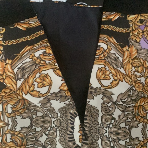 NWOT laundry Versace style skirt mini - Picture 7 of 10